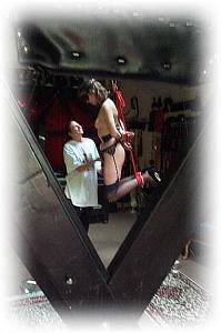 I loved suspending her in My pussy harness...